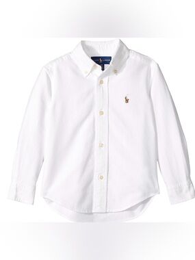 Ralph Lauren Kids White Oxford Shirt